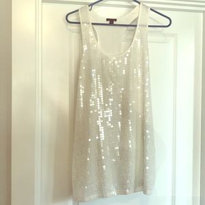 Anne Taylor sequin tank